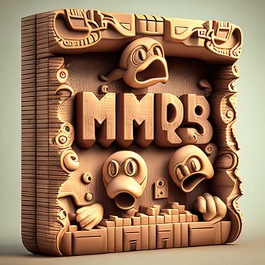 3D модель Марио Бросгейм (STL)